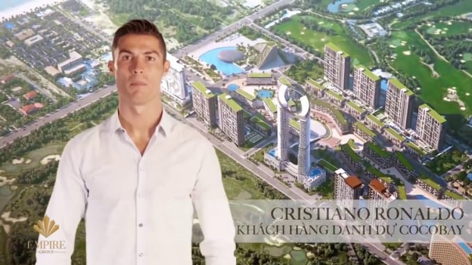Mặc dù có ngôi sao bóng đá Cristiano Ronaldo quảng cáo, nhưng Tập đoàn Empire 