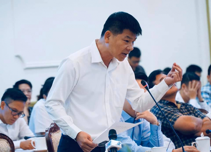 Ông Lê Hữu Nghĩa, Giám đốc Công ty Lê Thành bức xúc khi bị các cơ quan nhà nước 