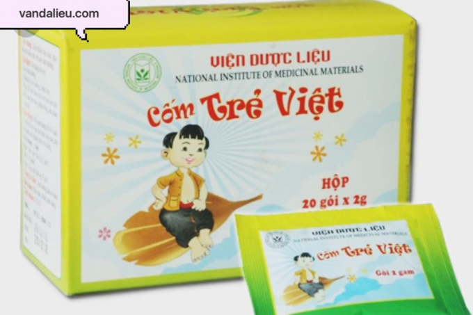 Thu hồi toàn quốc thuốc Cốm trẻ Việt do Viện Dược liệu sản xuất