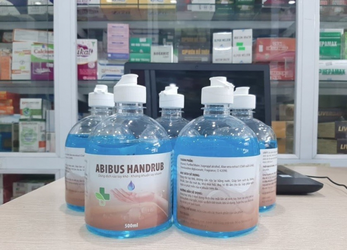Thu hồi dung dịch rửa tay khô ABIBUS HANDRUB không đạt chất lượng