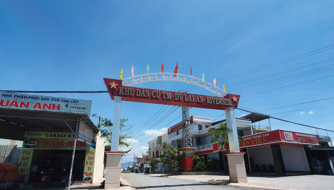 Dự án Hàm Thắng - Hàm Liêm có cổng tên Lại An - Riverside.