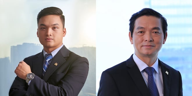 Ông Lê Viết Hiếu, con trai Chủ tịch HĐQT Tập đoàn Xây dựng Hòa Bình Lê Viết Hải, được bổ nhiệm làm tổng giám đốc công ty ở tuổi 28.