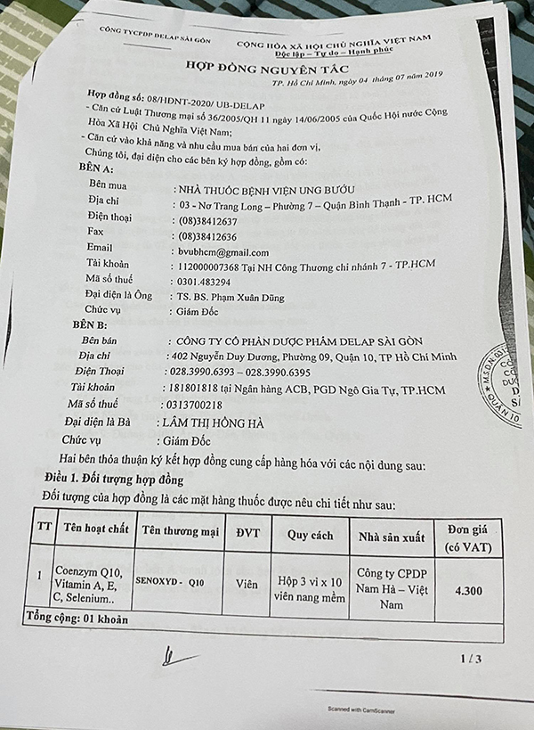 Bệnh viện Ung bướu TP.HCM “tuồn” thuốc cận date bán cho bệnh nhân do “sai sót ngoài ý muốn”?