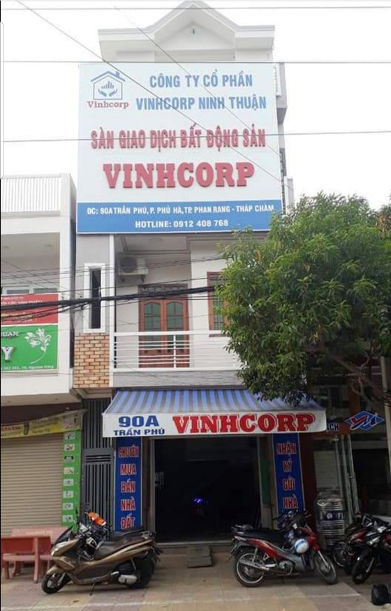 Công ty VinhCorp đang có dấu hiệu phân lô bán nền không đúng quy định