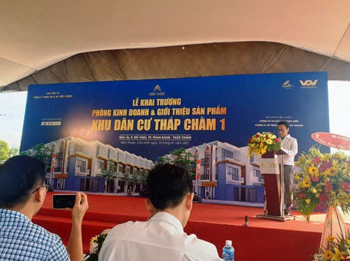 Ninh Thuận yêu cầu ngừng rao tin bán đất nền dự án Khu dân cư Tháp Chàm 1