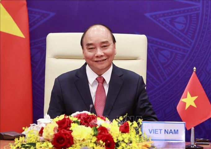 Chủ tịch nước Nguyễn Xuân Phúc. Ảnh: VGP.