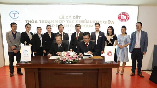 Lễ ký kết thỏa thuận hợp tác toàn diện giữa Tập đoàn C.T Group và Trường Đại học Ngoại Thương cơ sở II Thành phố Hồ Chí Minh.