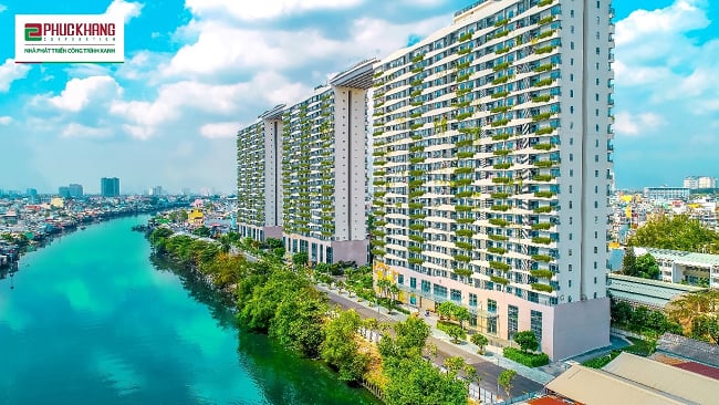 Dự án Diamond Lotus Riverside được phát triển bởi chủ đầu tư Phúc Khang vừa được vinh danh là một trong Top 5 Công trình xanh tốt nhất năm 2020.