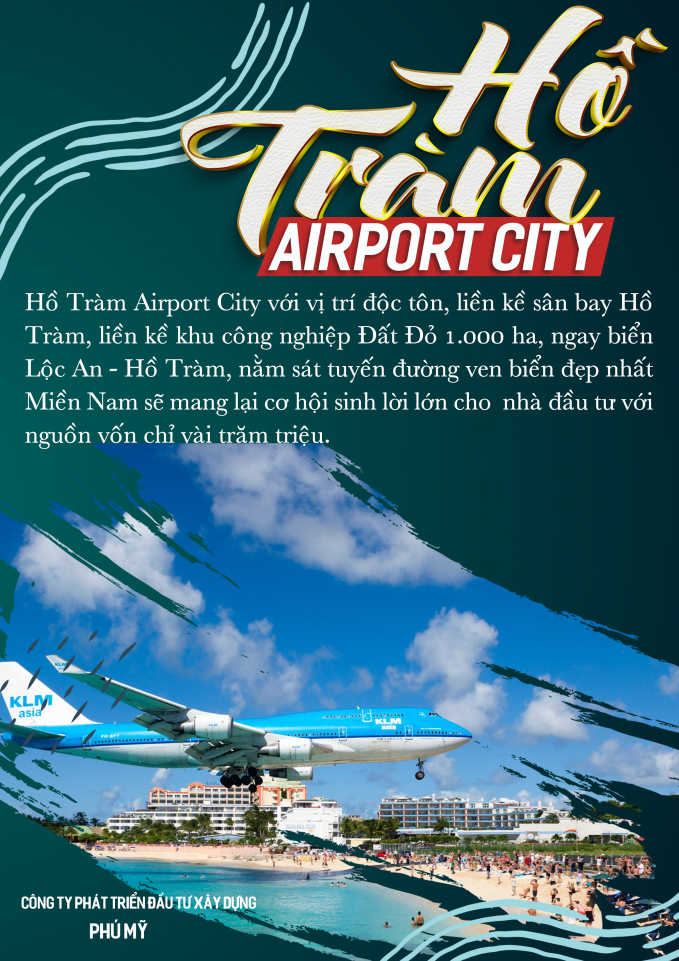 Dự án Hồ Tràm Airport City cũng bị Sở TN&MT “tuýt còi” sau khi tách thửa hàng loạt.