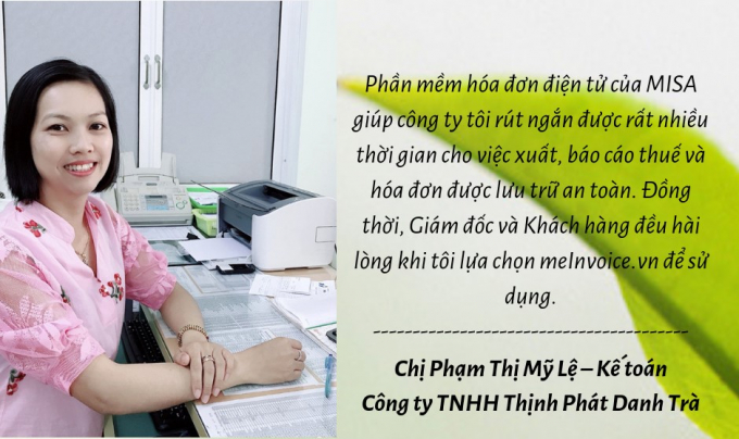 Khách hàng đã sử dụng đánh giá rất cao phần mềm hóa đơn điện tử meInvoice.vn