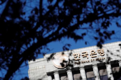 Trụ sở Ngân hàng Trung ương Hàn Quốc (BoK). Ảnh: reuters