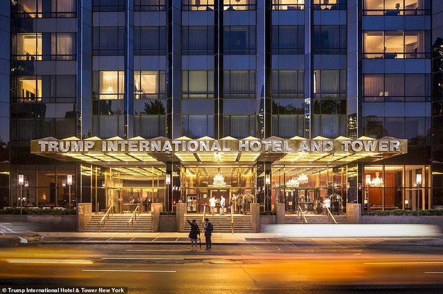 Trump International Hotel and Tower ở New York.