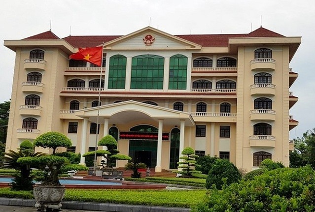 Trụ sở UBND tỉnh Ninh Bình.