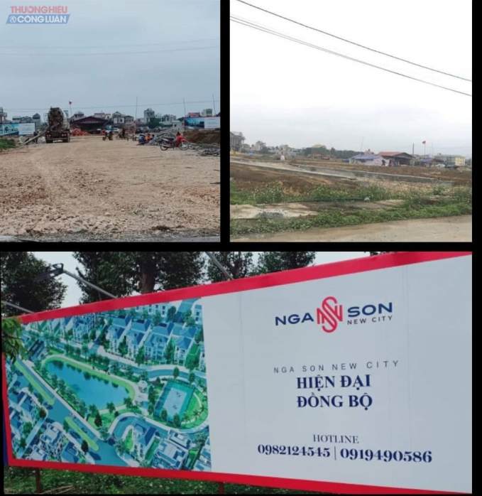 Dự án khu dân cư bắc trường PTTH Ba Đình đang trong giai đoạn triển khai thi công hạ tầng