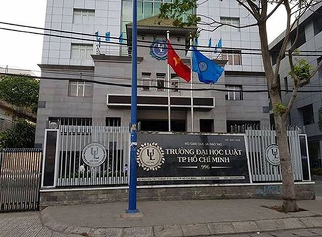 Trường ĐH Luật TP Hồ Chí Minh - nơi có nhiều lùm xùm trong những năm qua vẫn chưa có hồi kết. Ảnh: PH