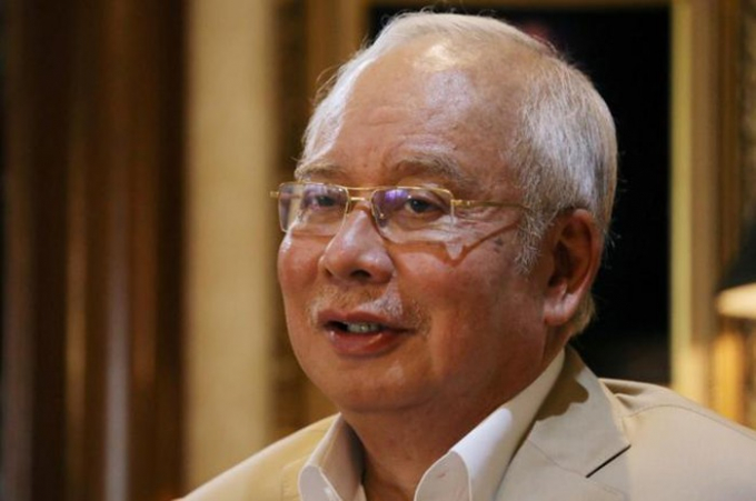Cựu Thủ tướng Malaysia Najib Razak. (Ảnh: Reuters)