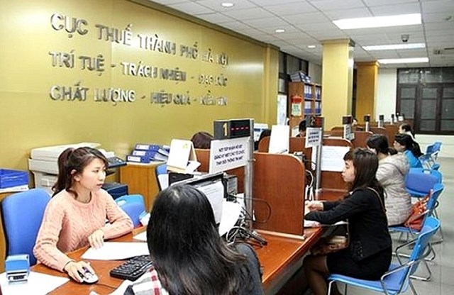 Giải quyết thủ tục thuế tại Cục thuế Hà Nội.