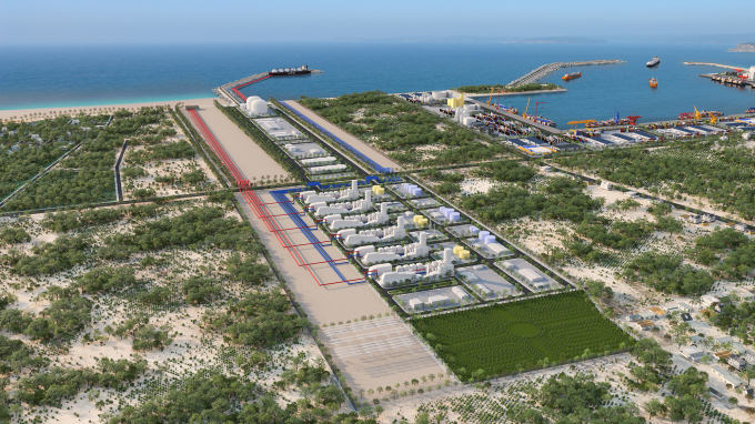 Dự án trung tâm điện khí LNG Hải Lăng thuộc Khu kinh tế Đông Nam tỉnh Quảng Trị