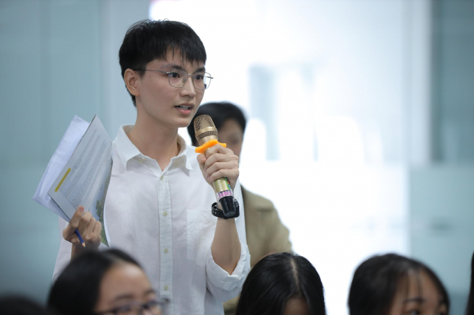 Thái Hải Đăng - Sinh viên Học viện Báo chí và tuyên truyền đưa ra quan điểm nhận thức về môi trường