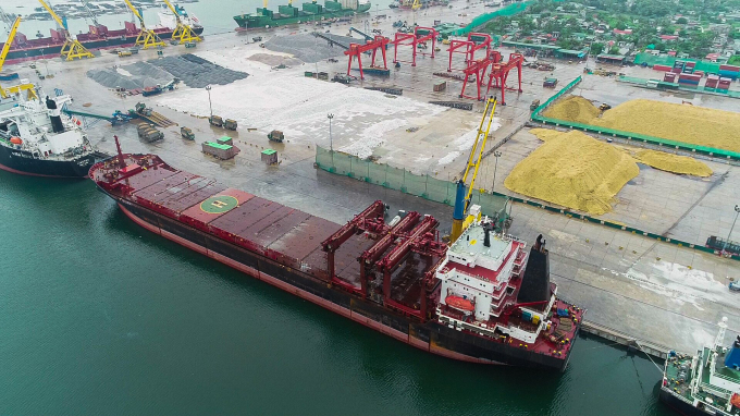Chuyến tàu chở xi măng Tân Thắng vượt biển xuất sang thị trường Mỹ - tháng 9/2020