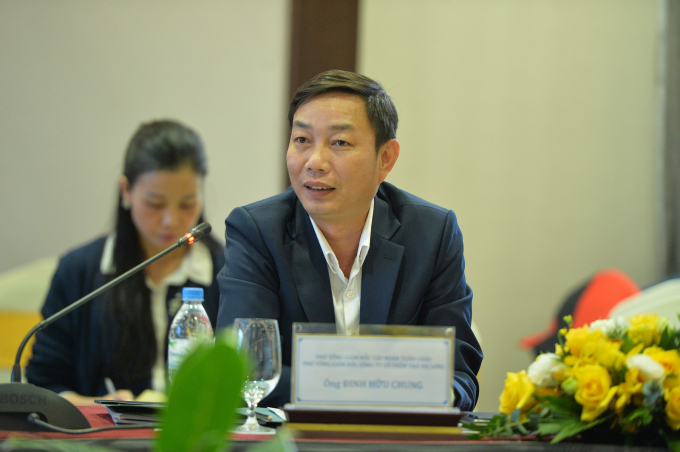 Ông Đinh Hữu Chung – Phó Tổng Giám đốc Tập đoàn Tuần Châu.