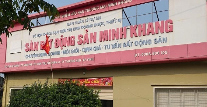 Doanh nghiệp Minh Khang ôm đất vàng Nghệ An nợ hơn 250 tỷ đồng ...