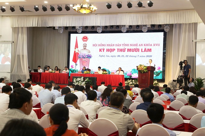 Kỳ họp HĐND tỉnh Nghệ An, khóa XV đã thông qua Nghị quyết về thực hiện nhiệm vụ 6 tháng cuối năm 2020.