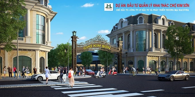 Mô hình Dự án Đầu tư quản lý khai thác chợ Kim Sơn, huyện Quế Phong (Nghệ An).