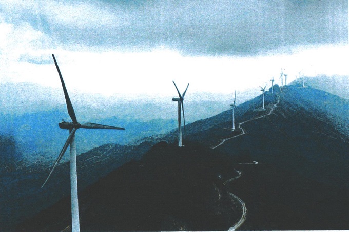 Mô phỏng dự án điện gió Quỳnh Lập, TX Hoàng Mai.