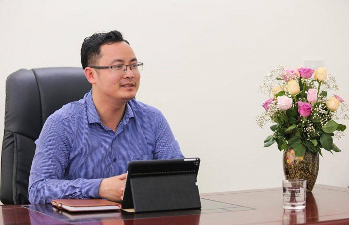 CEO Đặng Trung Kiên, CTHĐQT kiêm TGĐ Sàn giao dịch bất động sản Tâm Quê (Tâm Quê Land).