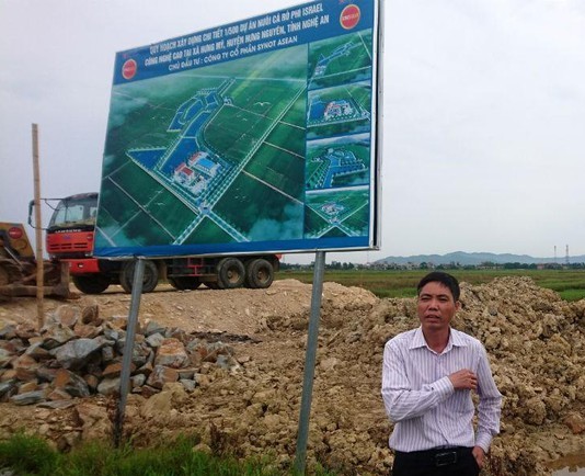 Dự án nuôi cá rô phi ISREAL tại xã Hưng Mỹ, huyện Hưng Nguyên (Nghệ An).