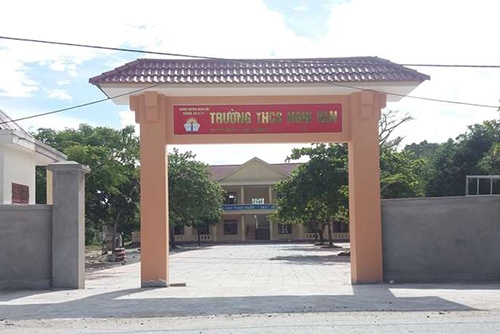 Trường THCS Nghi Vạn, huyện Nghi Lộc (Nghệ An).