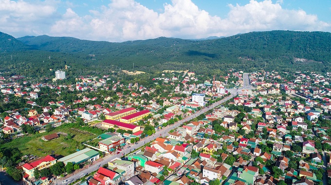 Thị xã Hồng Lĩnh ngày càng phát triển mạnh mẽ.