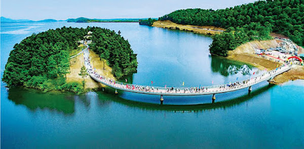 Hồ Kẻ Gỗ, nơi Tập đoàn TH đề xuất Dự án Khu nghỉ dưỡng.