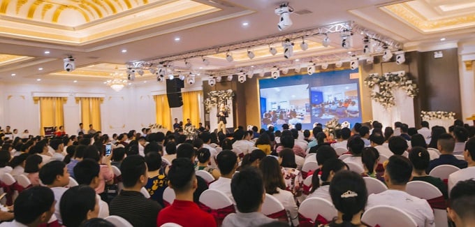 Một cuộc hội thảo Đa cấp tại TP Vinh (Nghệ An).