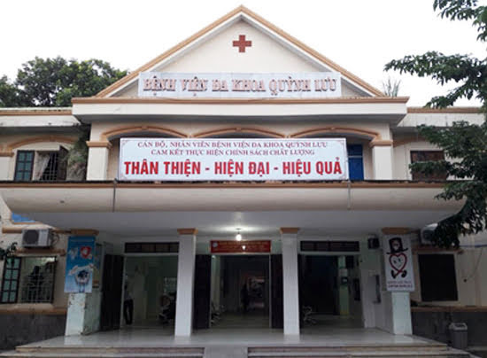 Bệnh viện đa khoa Quỳnh Lưu nơi thụ hưởng dự án.