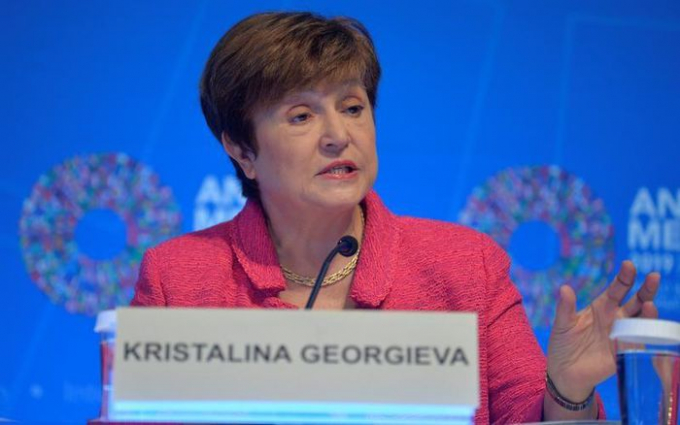 Tổng giám đốc Quỹ Tiền tệ Quốc tế (IMF), Kristalina Georgieva. Ảnh: Reuters