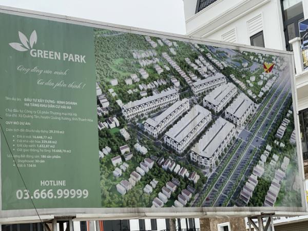 Phối cảnh dự án Green Park Hải Hà.