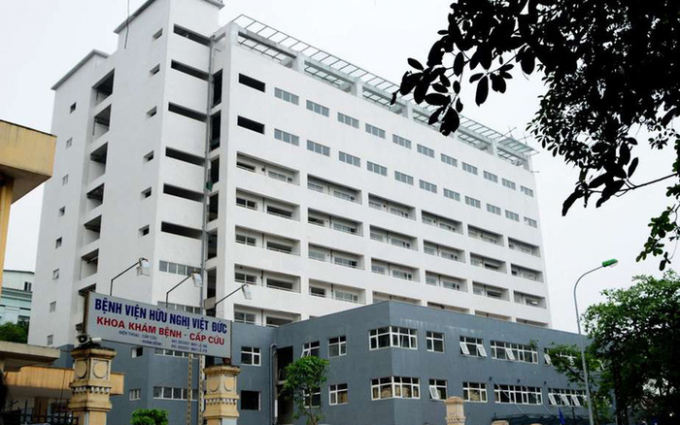 Bệnh viện Hữu nghị Việt Đức bị phạt là 14 triệu đồng.