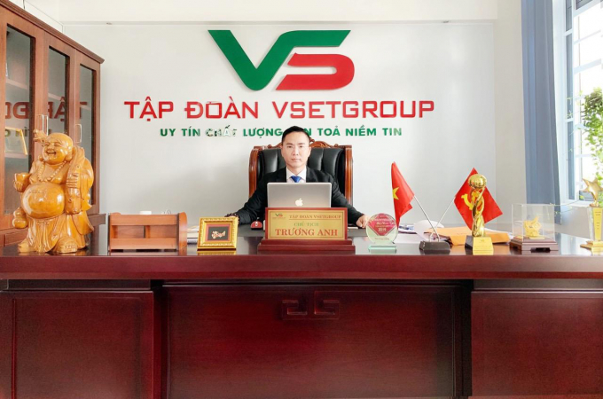 Chủ tịch HĐQT VsetGroup Trương Ngọc Anh sinh năm 1988.