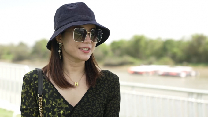 Chị Sarah Gui đã nhanh chóng chọn một biệt thự tại đảo Phượng Hoàng ngay trong buổi trải nghiệm dự án