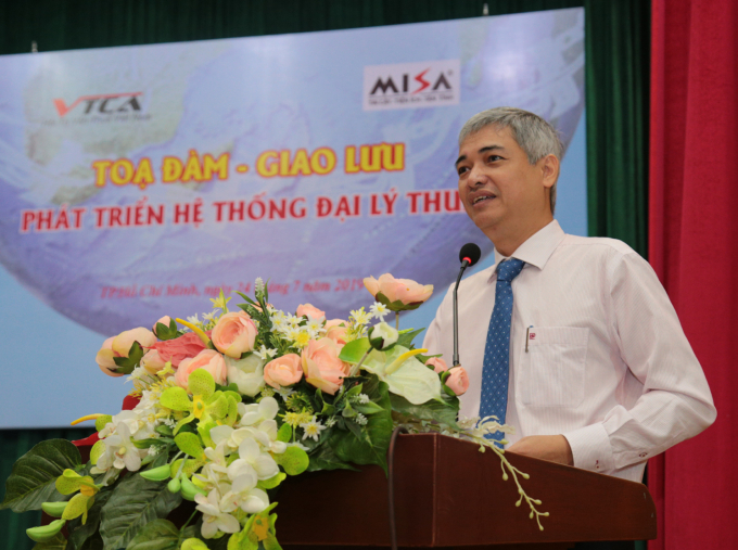 Đại diện Cục Thuế TP Hồ Chí Minh phát biểu tại hội nghị