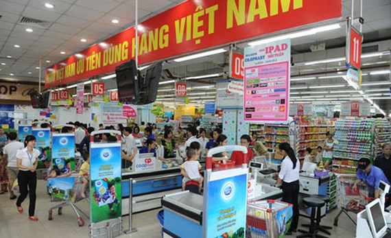 Hàng Việt tại các hệ thống siêu thị trong nước luôn đạt ở tỉ lệ từ 90% trở lên