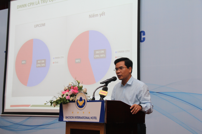 Ông Nguyễn Như Quỳnh, Phó Tổng Giám đốc phụ trách Ban Điều hành Sở Giao dịch chứng khoán Hà Nội