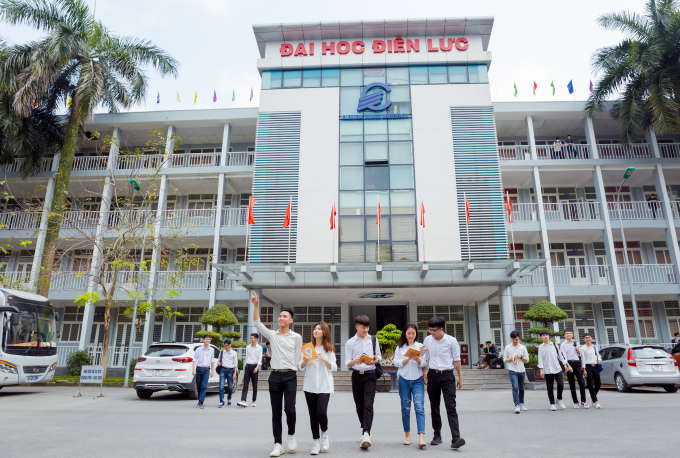 Cơ sở 1 Trường Đại học Điện lực tại 235 Hoàng Quốc Việt, Hà Nội