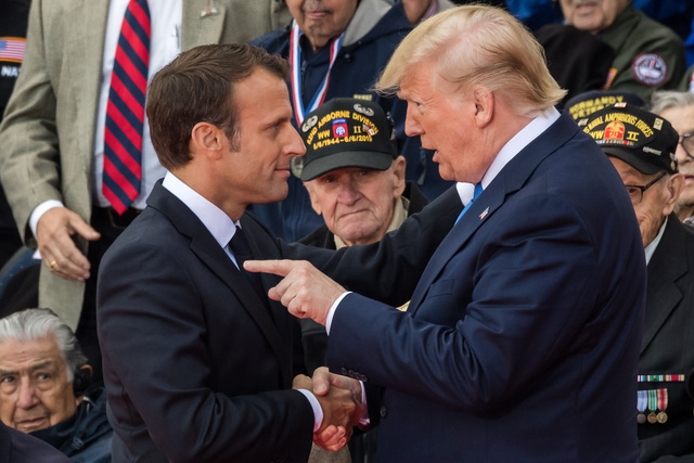 Tổng thống Pháp Emmanuel Macron và Tổng thống Mỹ Donald Trump3.Những nước nào áp dụng