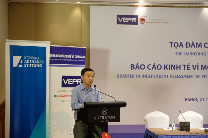 PGS. TS Phạm Thế Anh, Kinh tế trưởng VEPR công bố 