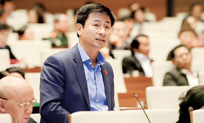 Đại biểu Nguyễn Phi Thường băn khoăn về tiến độ dự án đường sắt đô thị Cát Linh - Hà Đông.