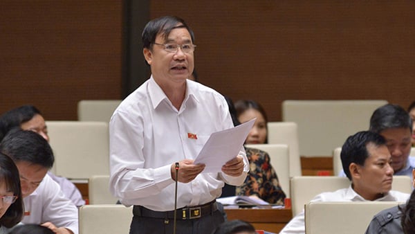 Đại biểu Trần Quang Chiểu cho rằng dự án lọc hóa dầu Nghi Sơn gây thiệt hại cho nhà nước chục nghìn tỷ đồng.
