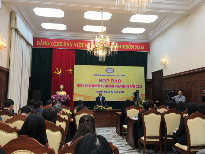 Phó Thống đốc Ngân hàng Nhà nước Đào Minh Tú cho biết, tăng trưởng tín dụng năm 2020 khoảng 11%.